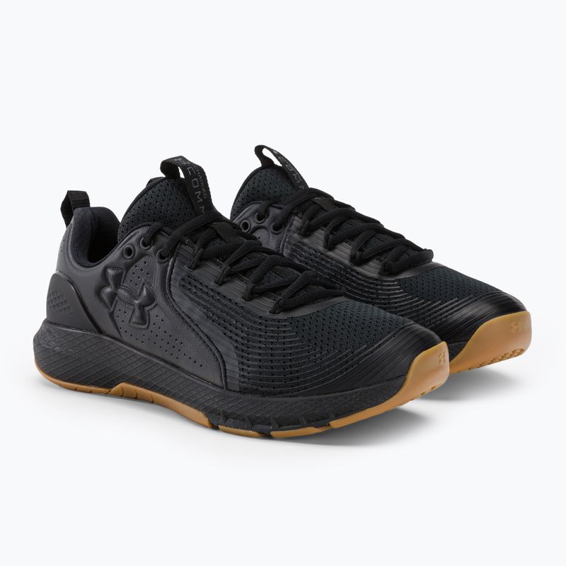 Under Armour Charged Commit Tr 3 nero/nero/nero scarpe da ginnastica da uomo 4
