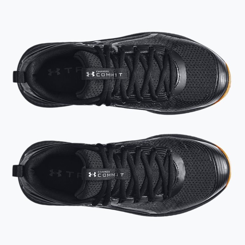 Under Armour Charged Commit Tr 3 nero/nero/nero scarpe da ginnastica da uomo 12