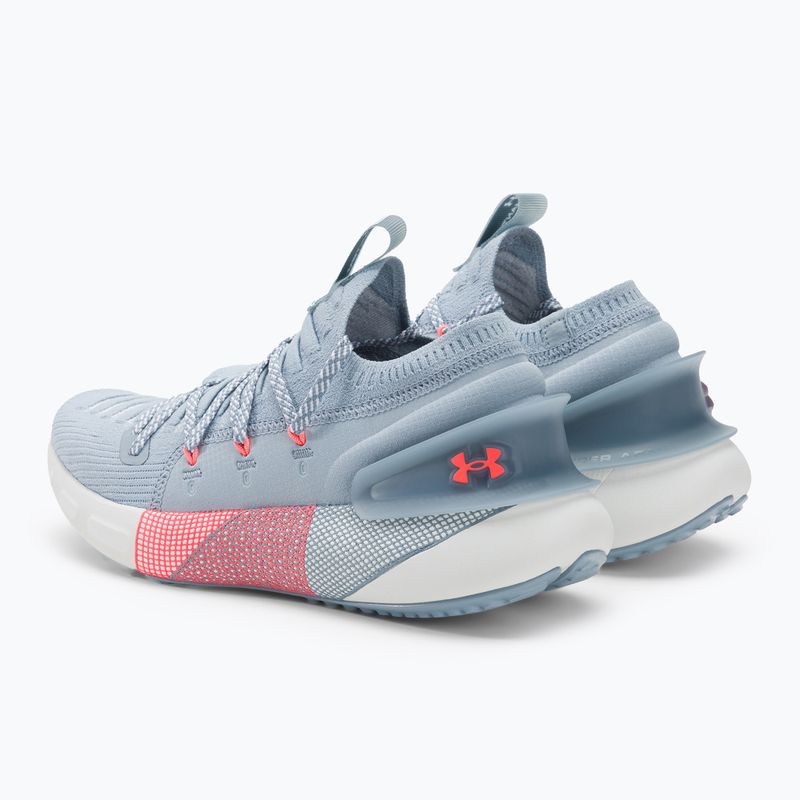 Under Armour Hovr Phantom 3 scarpe da corsa da uomo harbor blu/grigio nebbia/dopo la bruciatura 3