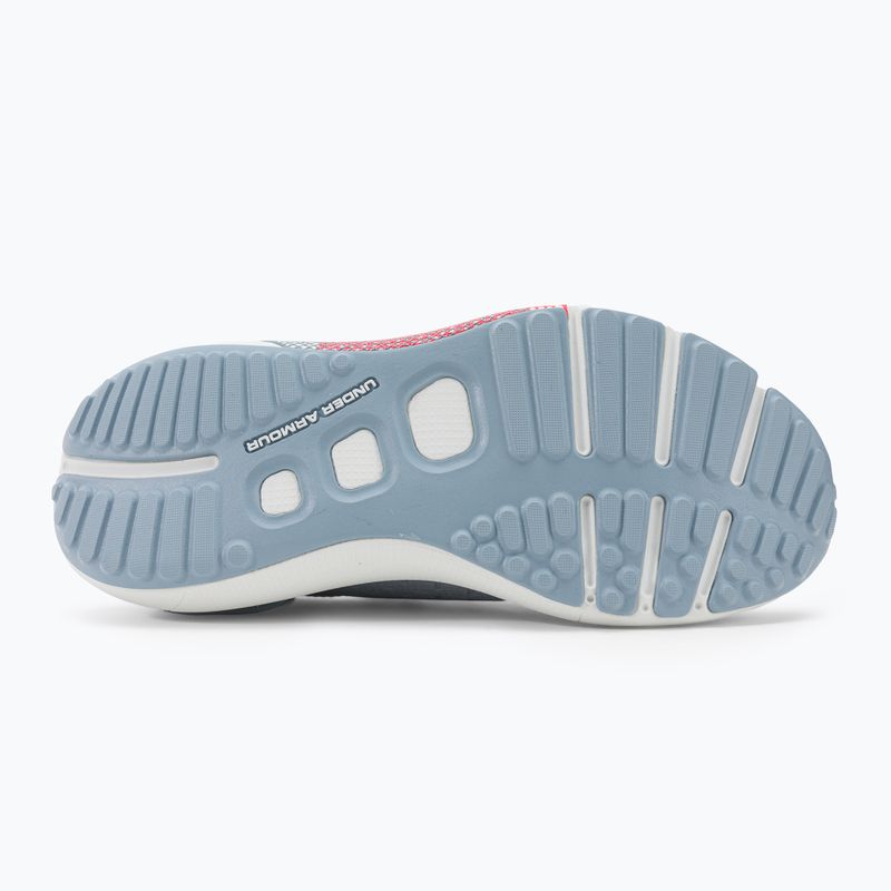 Under Armour Hovr Phantom 3 scarpe da corsa da uomo harbor blu/grigio nebbia/dopo la bruciatura 5