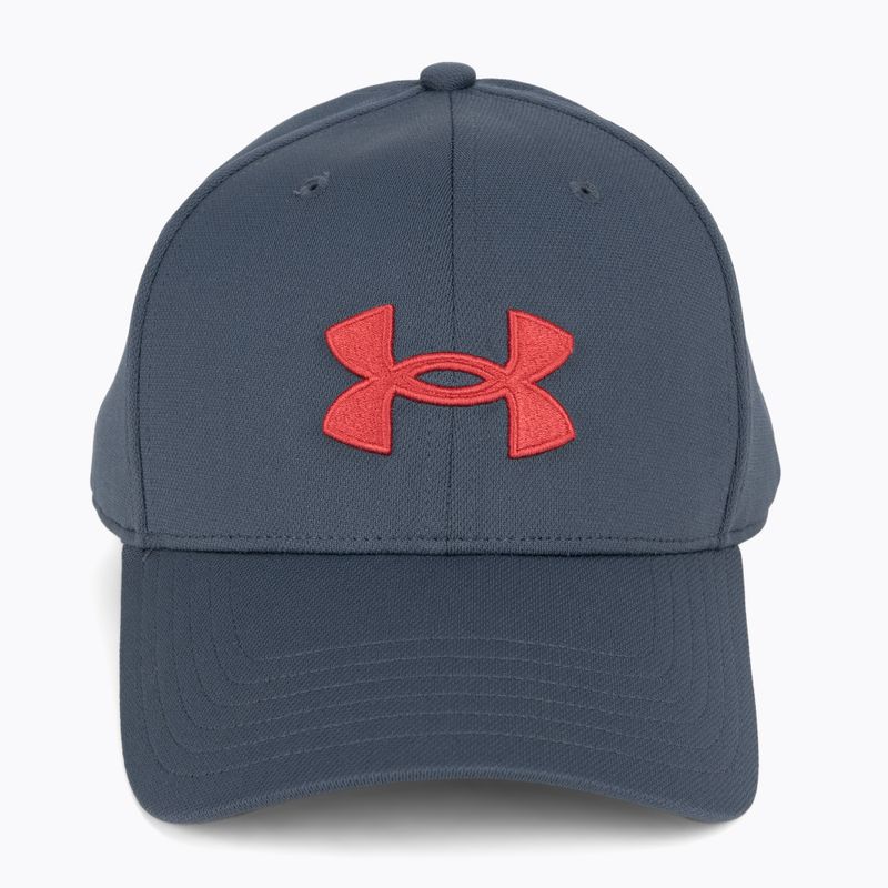 Berretto da baseball Under Armour Blitzing Adj da uomo grigio acquazzone/chakra 4