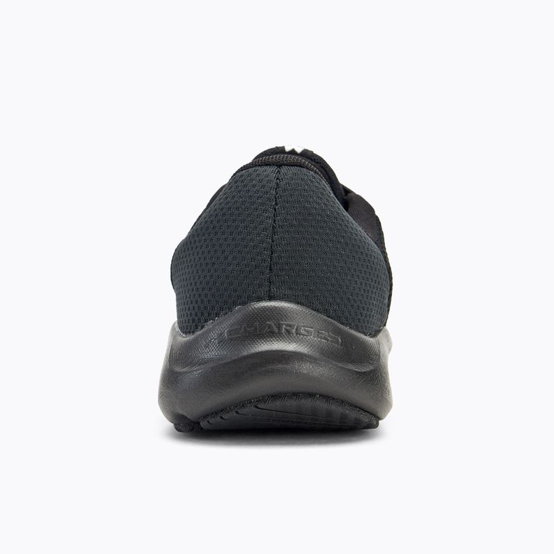 Under Armour Charged Pursuit 3 scarpe da corsa da donna nero/nero/argento metallico 6