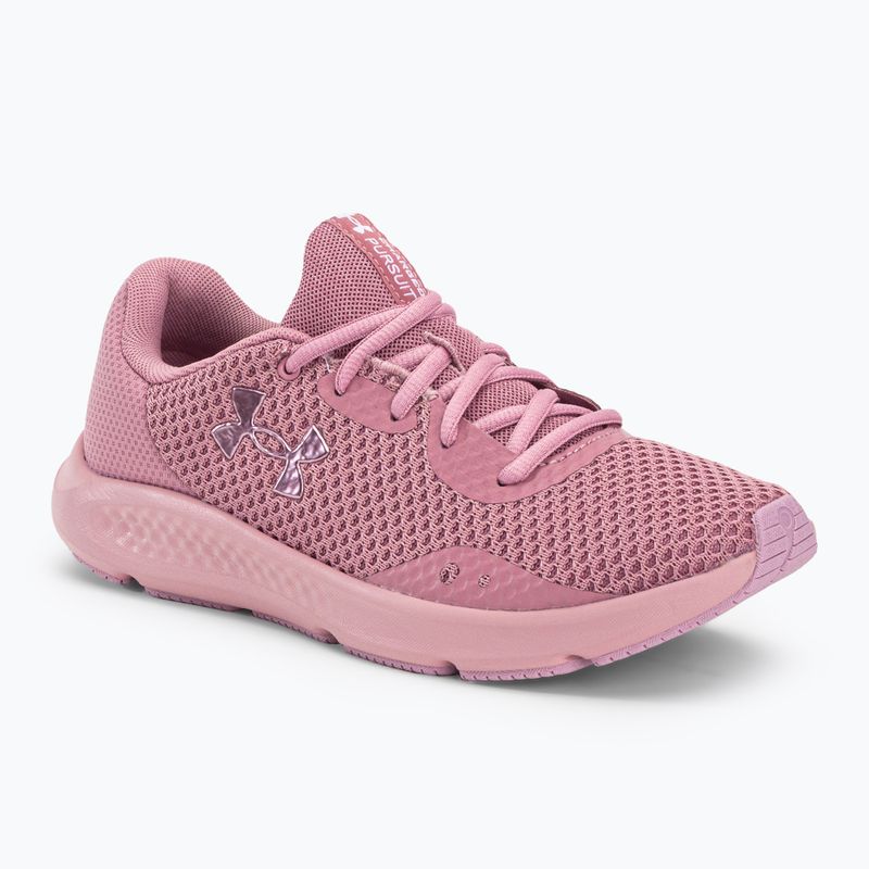 Scarpe da corsa Under Armour donna W Charged Pursuit 3 elisir rosa/elisir rosa/elisir rosa