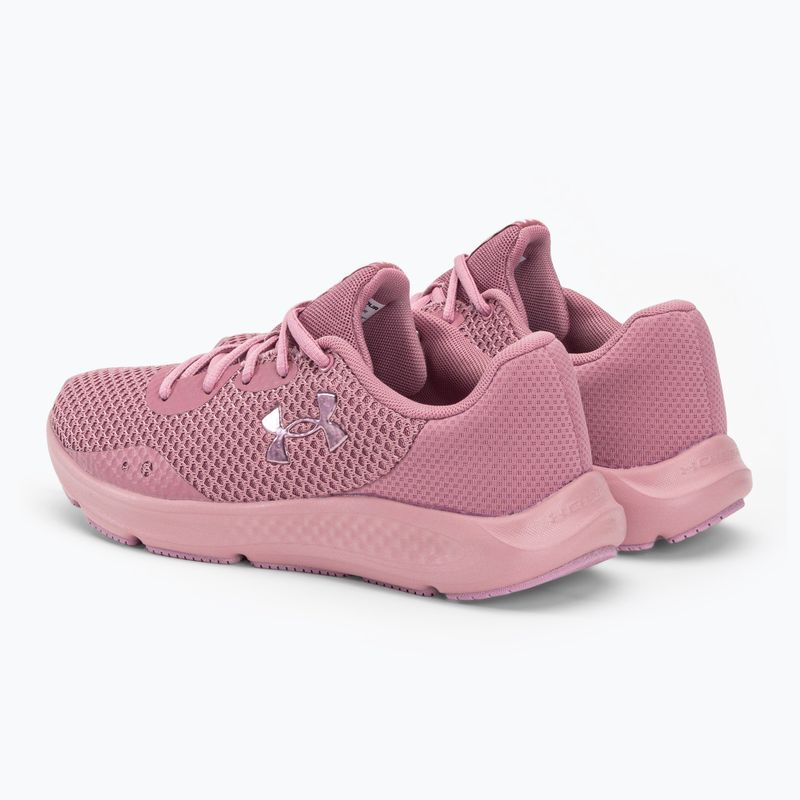 Scarpe da corsa Under Armour donna W Charged Pursuit 3 elisir rosa/elisir rosa/elisir rosa 3