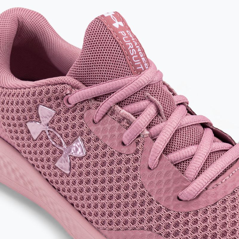 Scarpe da corsa Under Armour donna W Charged Pursuit 3 elisir rosa/elisir rosa/elisir rosa 9