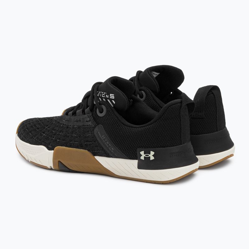 Scarpe da allenamento da donna Under Armour W Tribase Reign 5 nero/avorio/avorio 4