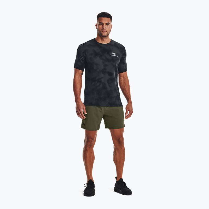 Pantaloncini da allenamento uomo Under Armour UA Vanish Woven 6in navy od green/black 2