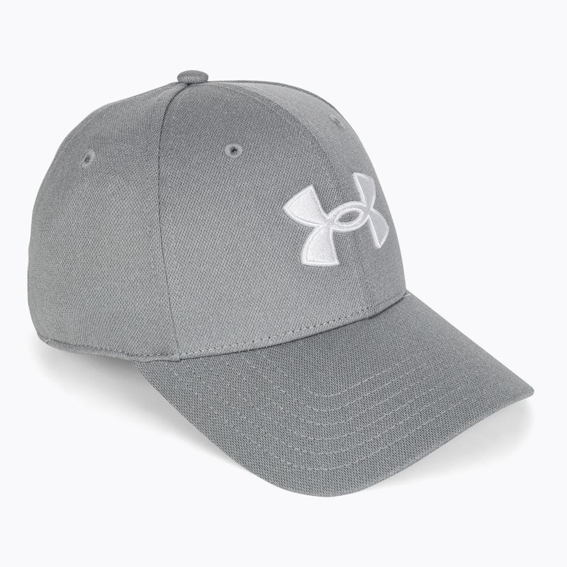 Berretto da baseball da uomo Under Armour Blitzing acciaio/bianco