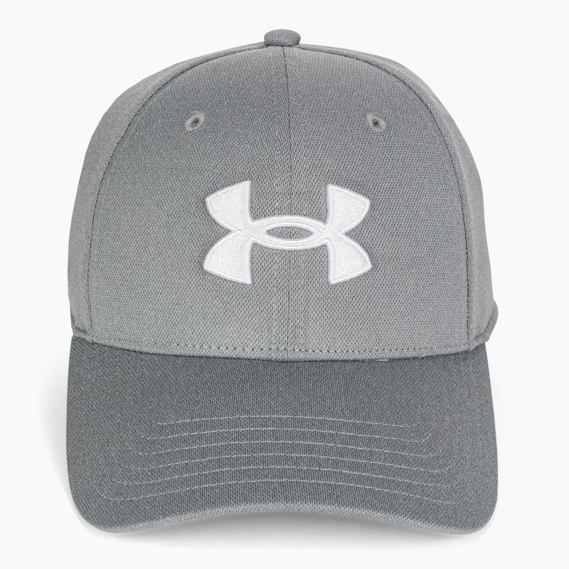 Berretto da baseball da uomo Under Armour Blitzing acciaio/bianco 3