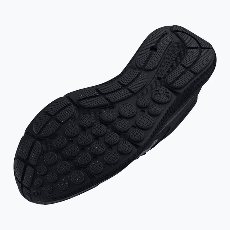 Under Armour Charged Assert 10 Camo nero/nero/grigio scarpe da corsa da uomo 4