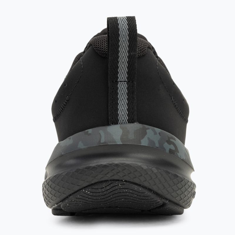 Under Armour Charged Assert 10 Camo nero/nero/grigio scarpe da corsa da uomo 6