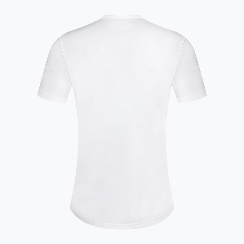 Maglietta Under Armour Logo Emb Heavyweight da uomo, bianco/nero 6