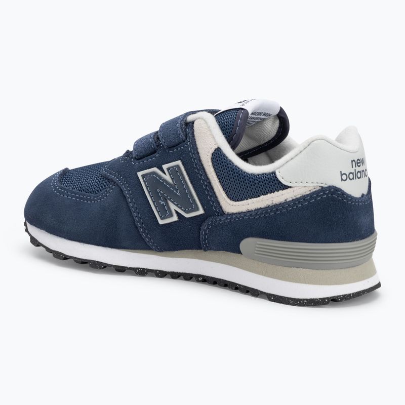 Scarpe da bambino New Balance 574's V1 navy 3