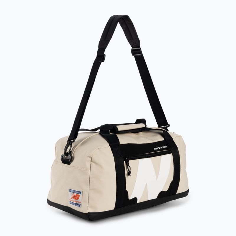 Borsa da allenamento New Balance Legacy Duffel 32 l tm crema 2