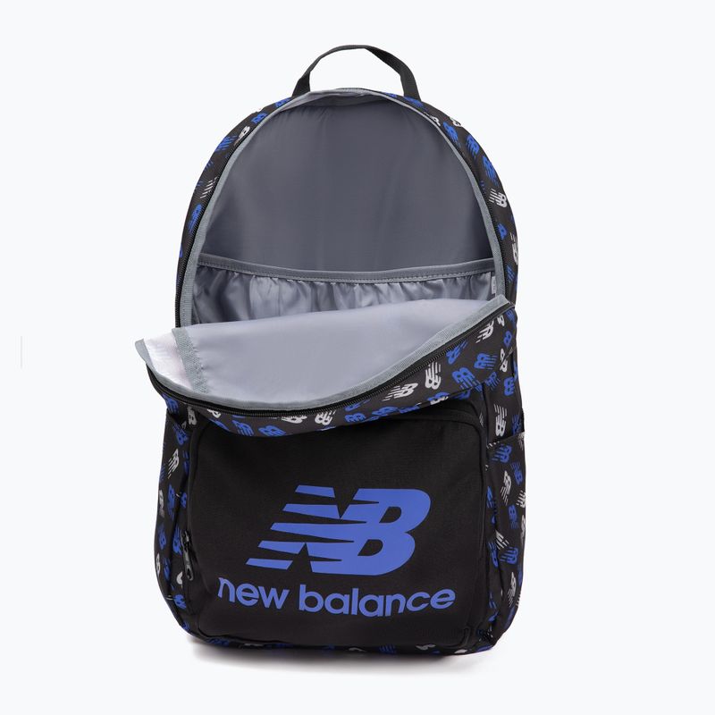 Zaino New Balance stampato per bambini blu 3