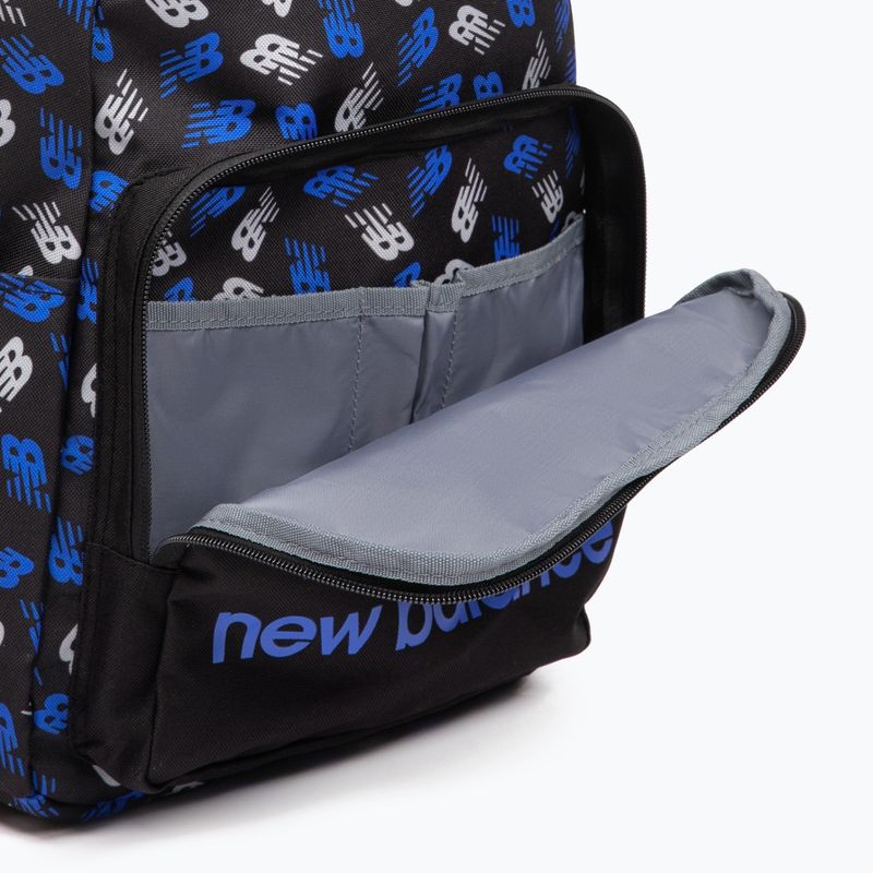 Zaino New Balance stampato per bambini blu 5