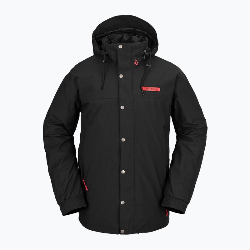 Giacca da snowboard da uomo Volcom Longo Gore-Tex nero 6