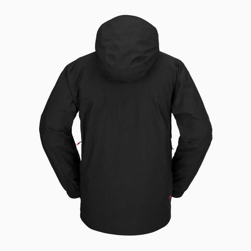 Giacca da snowboard da uomo Volcom Longo Gore-Tex nero 7