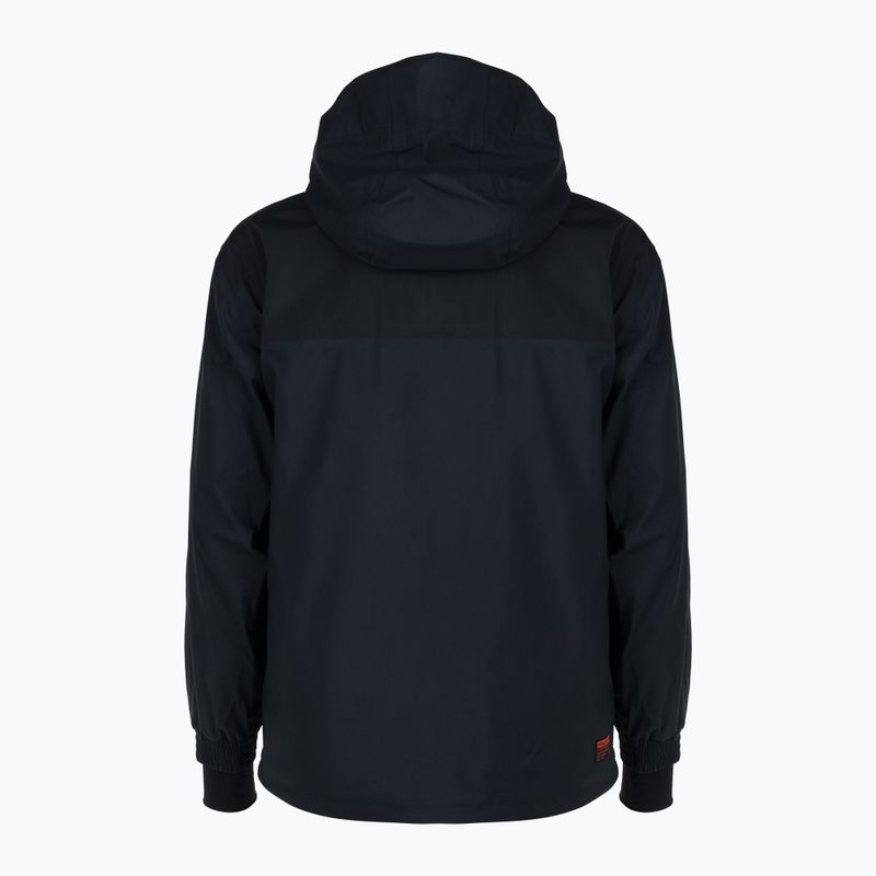 Giacca da snowboard da uomo Volcom Longo Gore-Tex nero 2