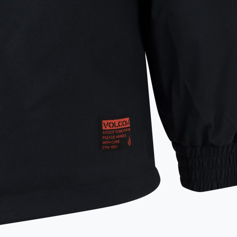 Giacca da snowboard da uomo Volcom Longo Gore-Tex nero 4