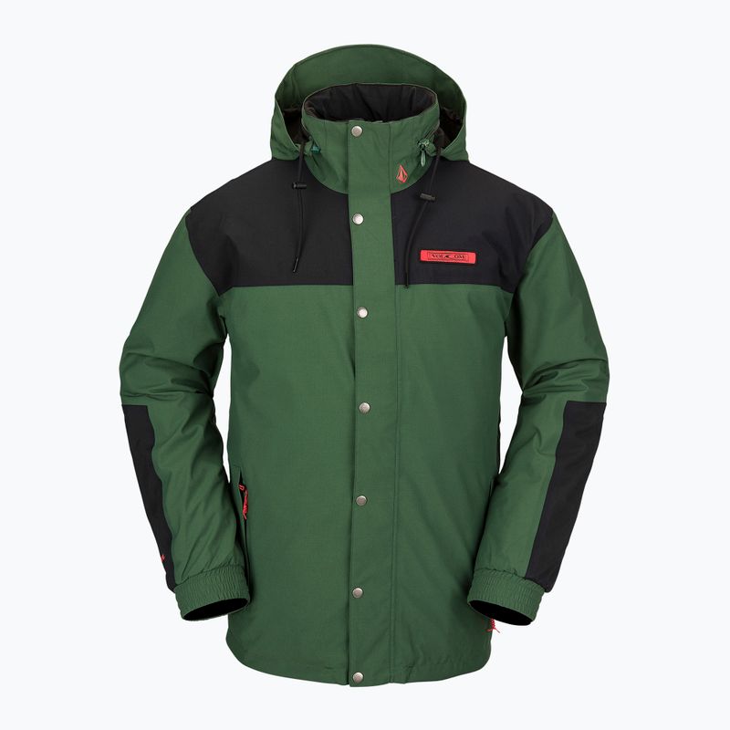 Giacca da snowboard Volcom Longo Gore-Tex militare da uomo 7
