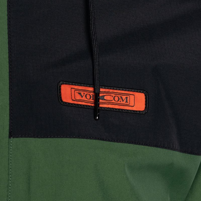 Giacca da snowboard Volcom Longo Gore-Tex militare da uomo 3