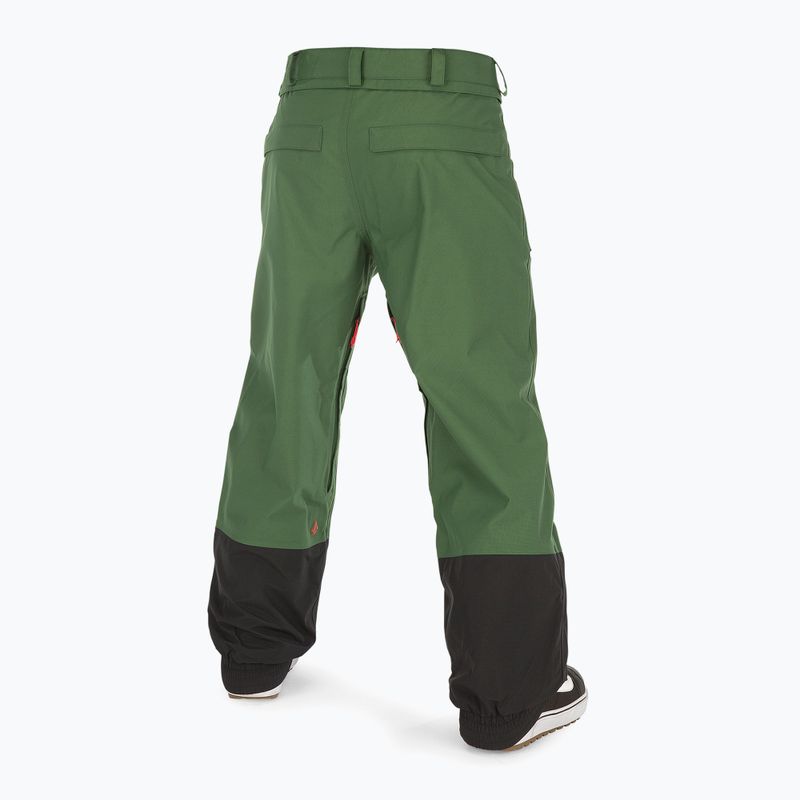 Pantaloni da snowboard Volcom Longo Gore-Tex Military da uomo 2