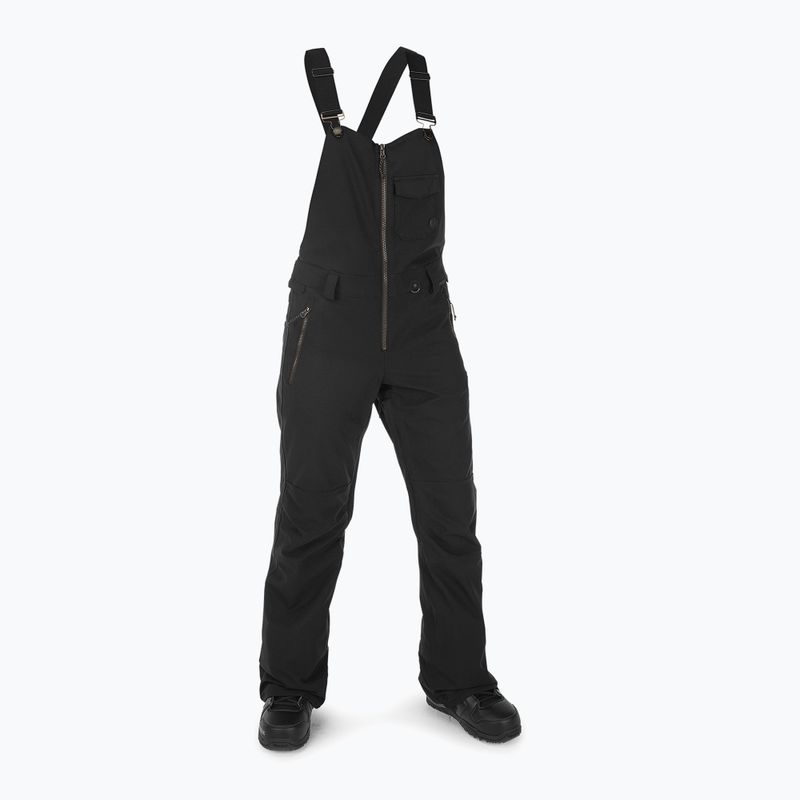 Pantaloni da snowboard da donna Volcom Swift Bib Overall 2022 nero 7