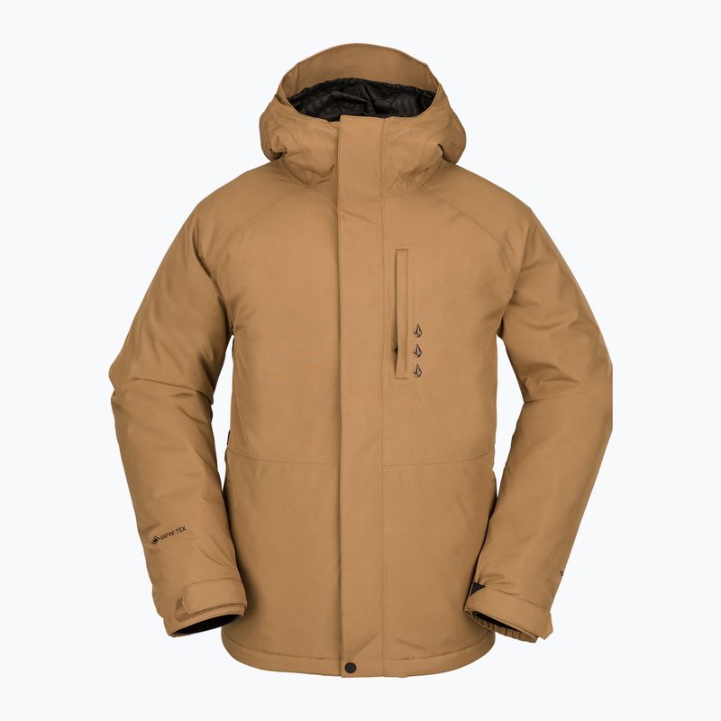 Giacca da snowboard Volcom Dua Ins Gore uomo caramello