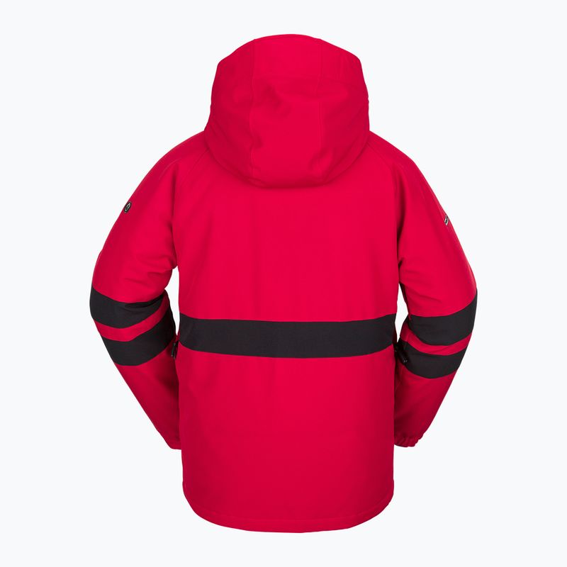 Giacca da snowboard Volcom JP Ins uomo rosso 2