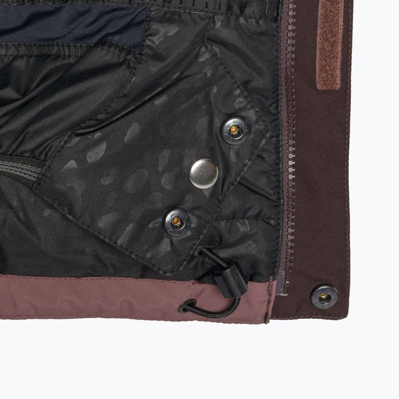 Giacca da snowboard da donna Volcom Aris Ins Gore nero prugna 6