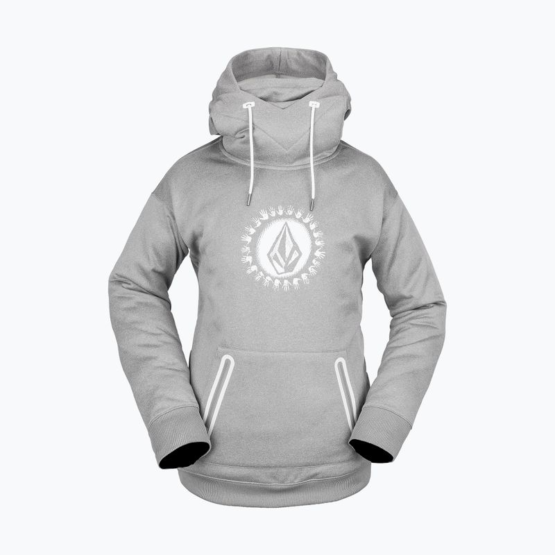 Felpa Volcom Spring Shred Hoody donna grigio erica 7