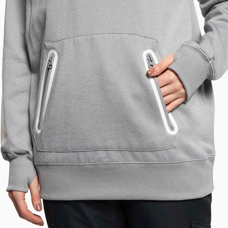 Felpa Volcom Spring Shred Hoody donna grigio erica 6