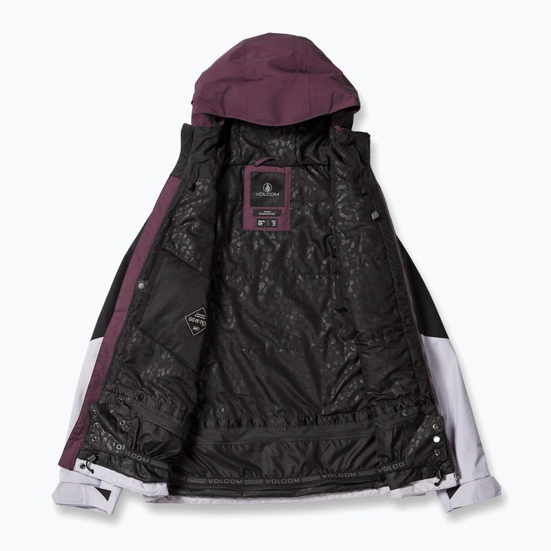 Giacca da snowboard da donna Volcom V.Co Aris Ins Gore-Tex mora 8