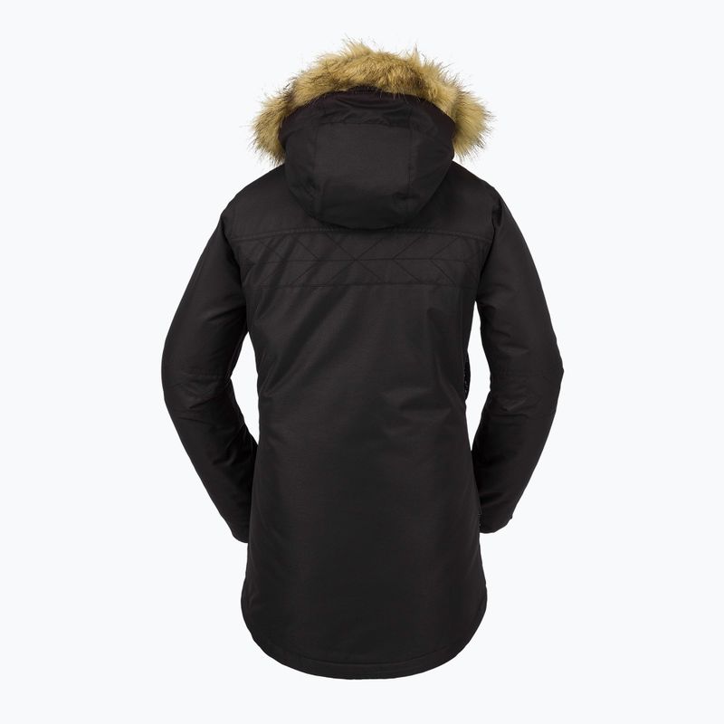 Giacca da snowboard da donna Volcom Fawn Ins nero 8