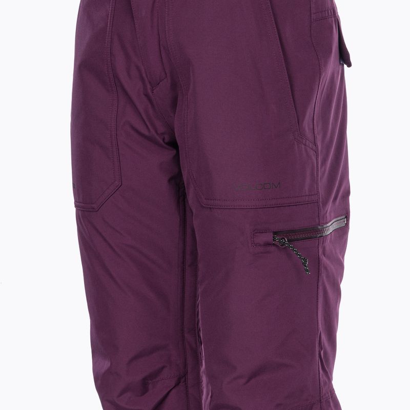 Pantaloni da snowboard da donna Volcom Knox Ins Gore-Tex moro 11