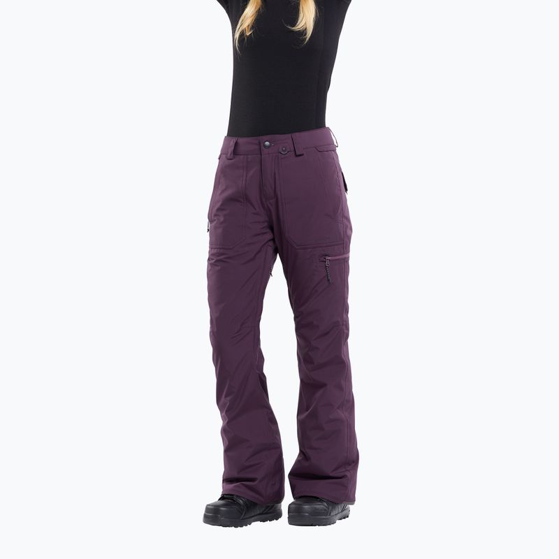 Pantaloni da snowboard da donna Volcom Knox Ins Gore-Tex moro 3