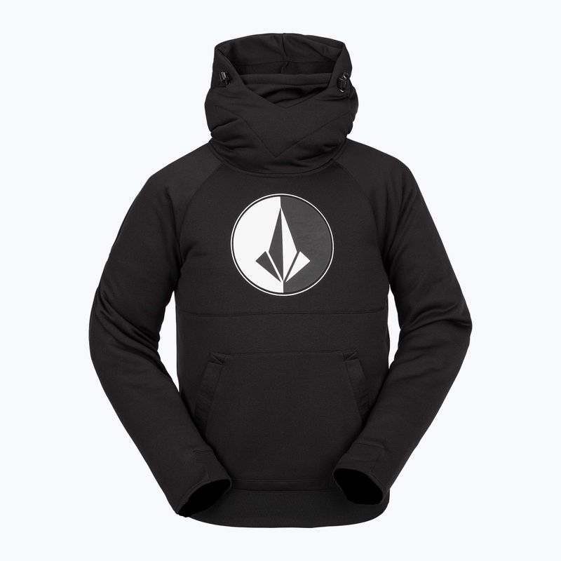 Felpa con cappuccio Volcom Hydro Riding Uomo nero 6