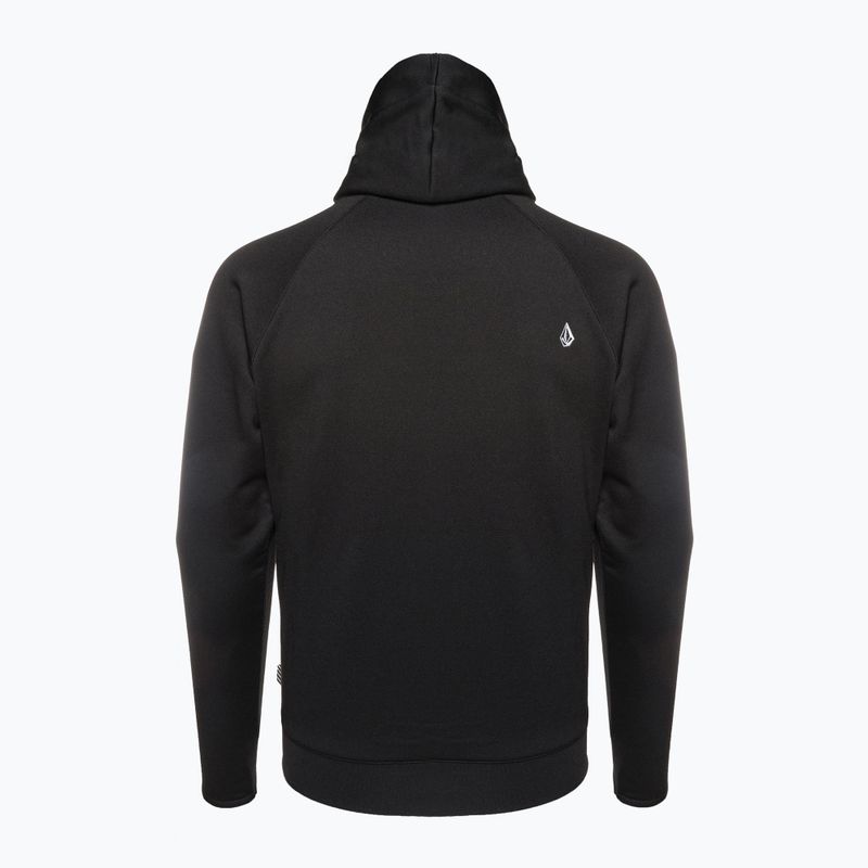 Felpa con cappuccio Volcom Hydro Riding Uomo nero 2