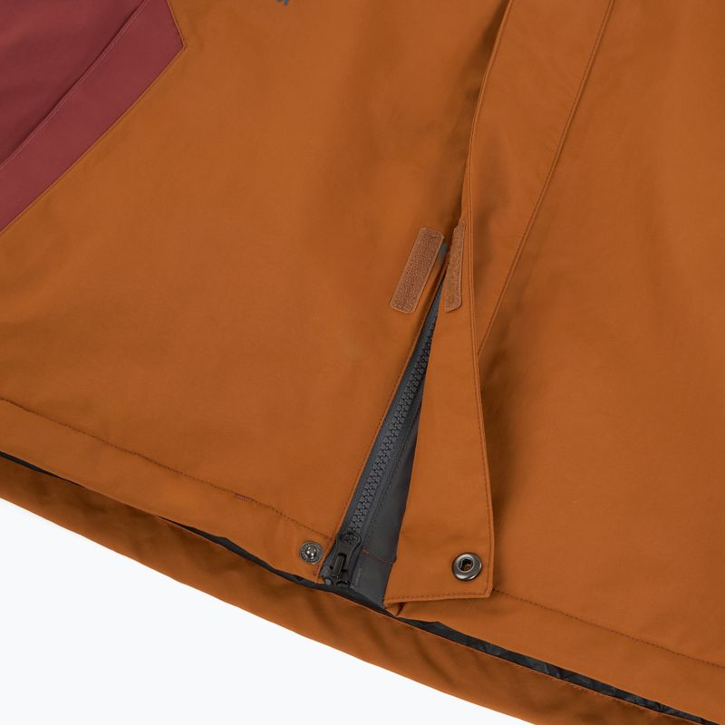 Giacca da snowboard Volcom L Ins Gore-Tex da uomo caramello 4