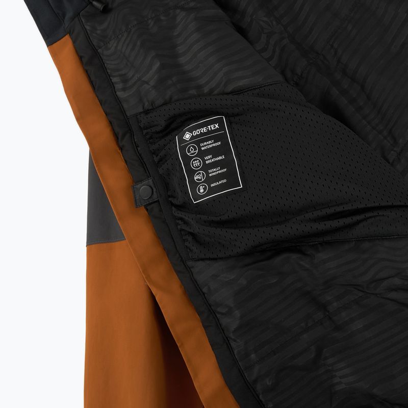 Giacca da snowboard Volcom L Ins Gore-Tex da uomo caramello 6