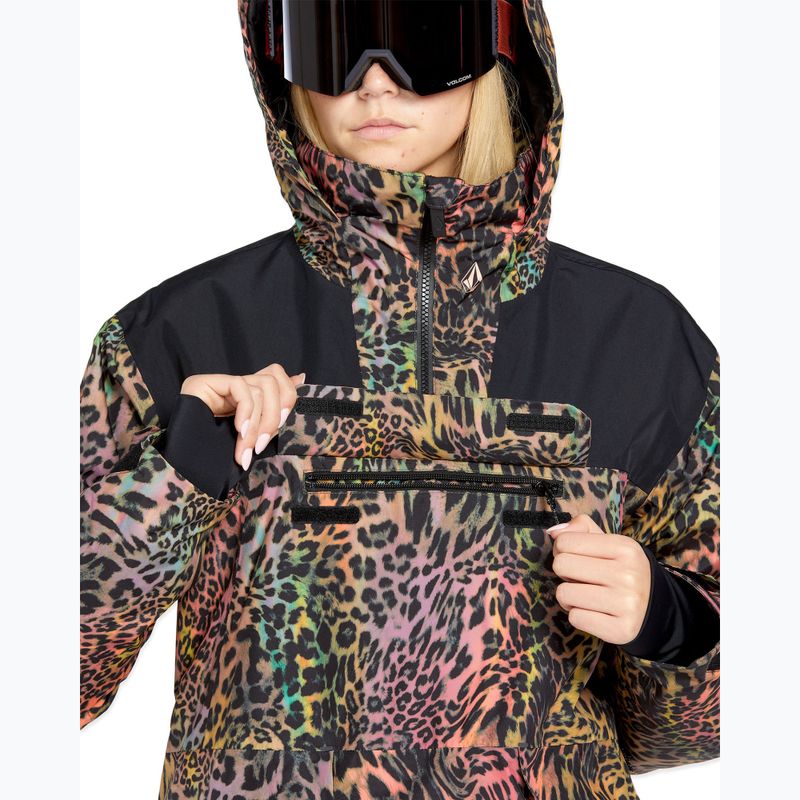 Giacca da snowboard da donna Volcom Fern Ins Gore Pullover acid 5