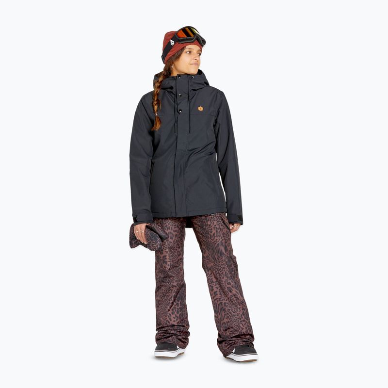 Giacca da snowboard donna Volcom Bolt Insulated nero 2