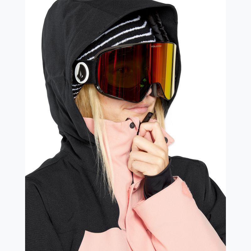 Giacca da snowboard da donna Volcom Shelter 3D Stretch coral haze 4