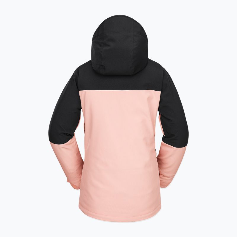 Giacca da snowboard da donna Volcom Shelter 3D Stretch coral haze 9