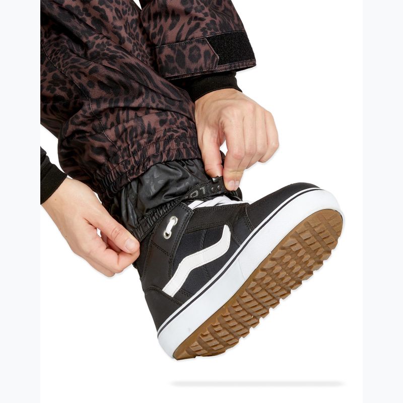 Tuta da snowboard da donna Volcom Shiloh Snow leopardo 11