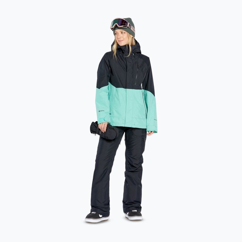 Pantaloni da snowboard da donna Volcom Knox Ins Gore-Tex nero 4