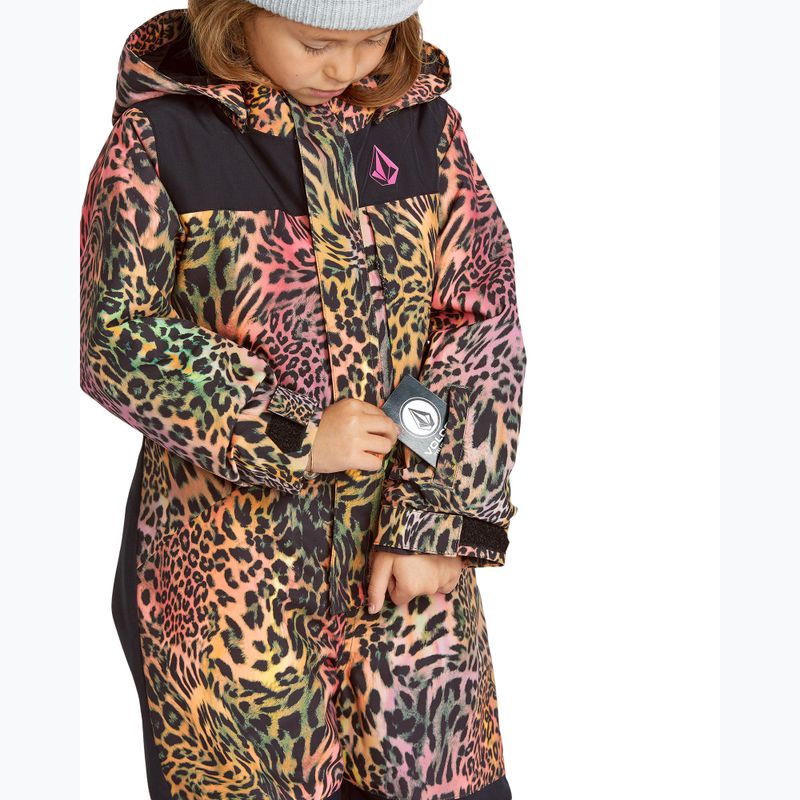 Tuta da snowboard per bambini Volcom Toddler One Piece acid 4