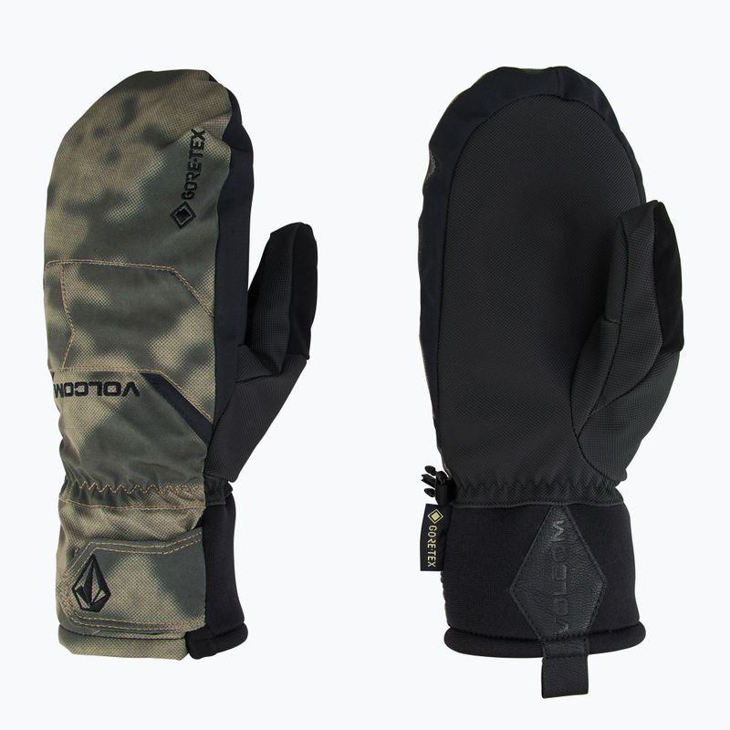 Guanto da snowboard mimetico Volcom Stay Dry Gore-Tex Mitt da uomo