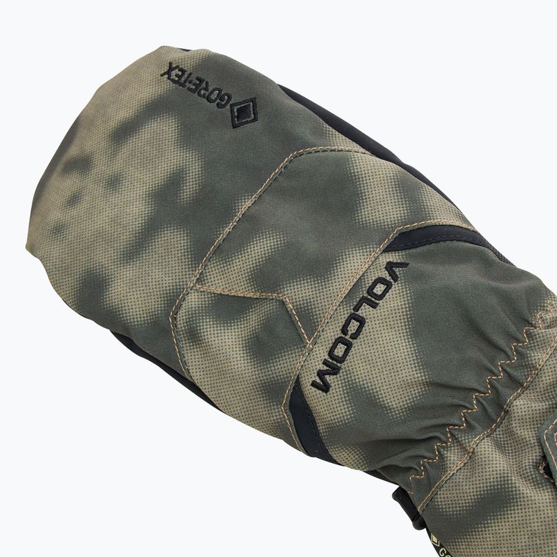 Guanto da snowboard mimetico Volcom Stay Dry Gore-Tex Mitt da uomo 4